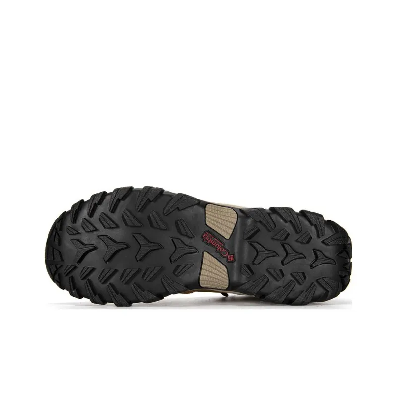 Columbia Newton Ridge Plus Anti-Slip Wear-Resistant Mid-Top Outdoor Shoes Men's Brown Black-3