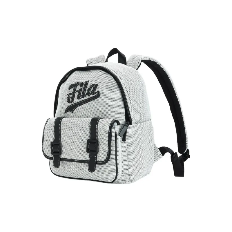FILA FUSION PU, Textile Mixture Backpack Small Size Women's Black-1