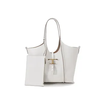 TOD'S T Plaque Tote Bag