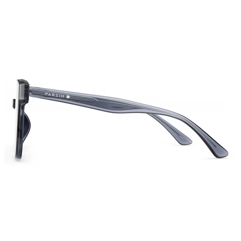 PARZIN Plate Frame EMS Square Sunglasses Unisex-4