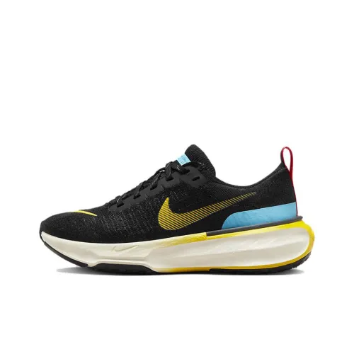 Nike ZoomX Invincible Run 3 Black Baltic Blue Yellow Women's