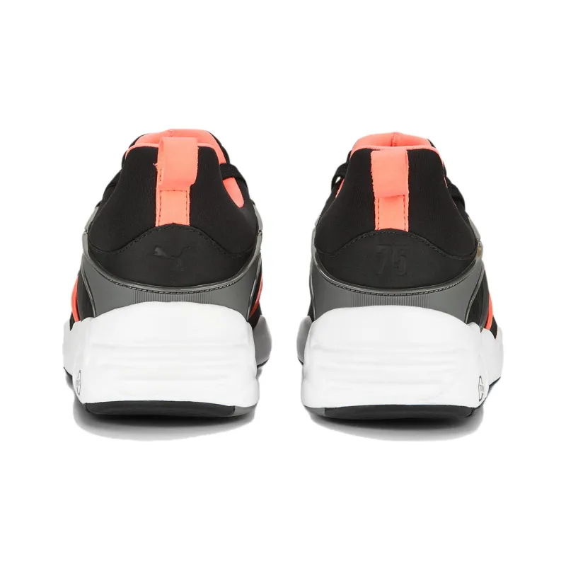 PUMA Blaze Of Glory Anti Slip Wear Resistant Mid Top Sports Casual Shoes Unisex Black Pink-3