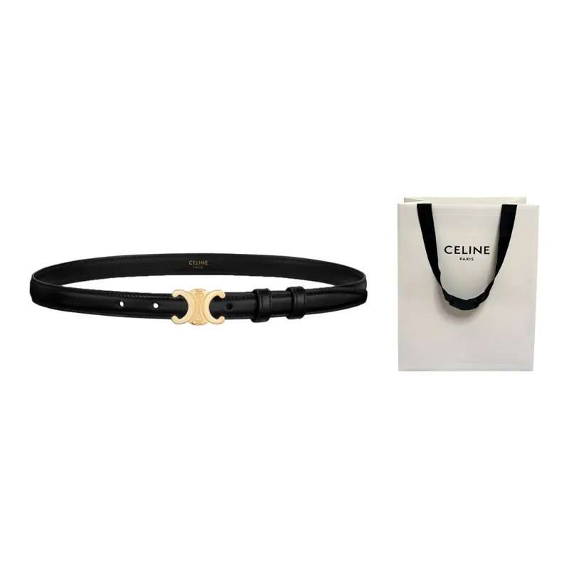 CELINE Small Triomphe Belt-0