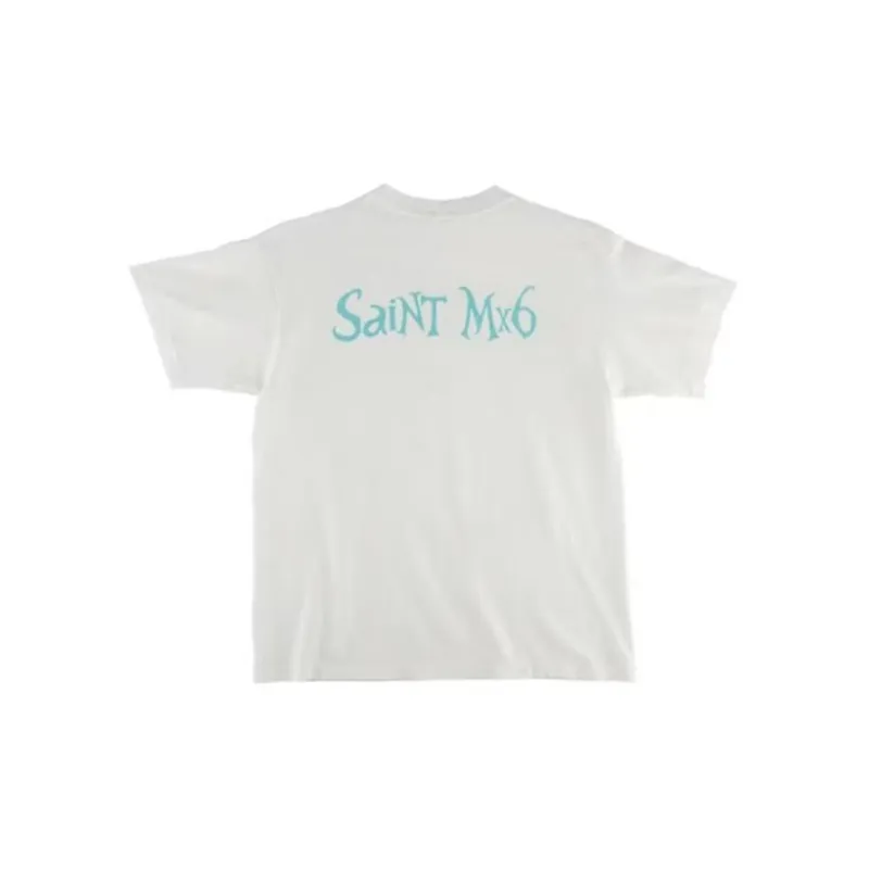 SAINT Mxxxxxx X Disney Alice in Wonderland T-Shirt - POIZON