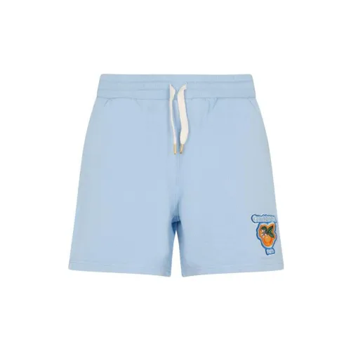 CASABLANCA Casual Shorts Men Light Blue