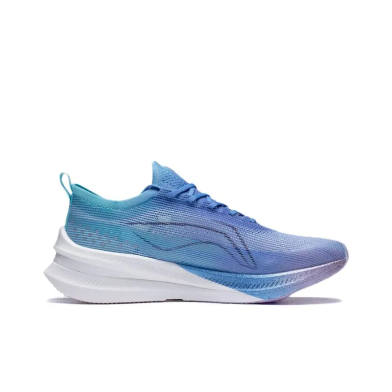 LiNing Feidian 3 Elite Anti Slip Wear Resistant Low Top Running Shoes Unisex Soft Purple-1