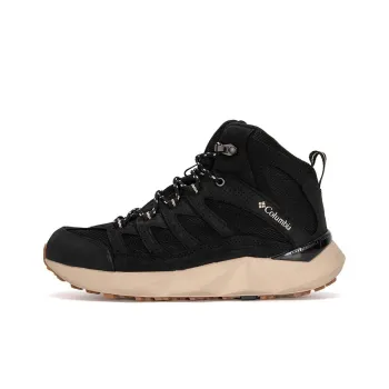 Columbia Facet Ridge Waterproof Anti Slip Wear Resistant Mid Top Outdoor Shoes Men's Black White
