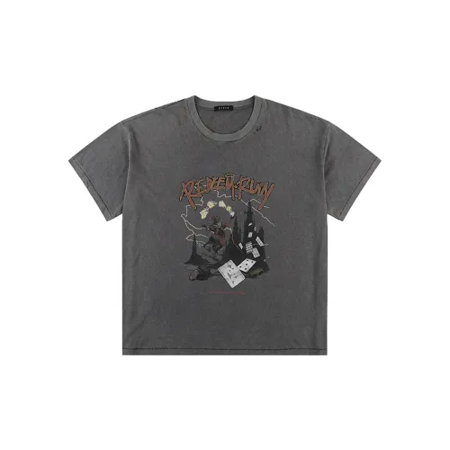 D 5 OVE 'Redem & Ruin' Series T-Shirts Unisex Dark Gray