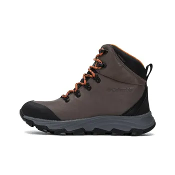 Columbia Expeditionist Boot Anti Slip Wear Resistant High Top Outdoor Shoes Men's Brown Black