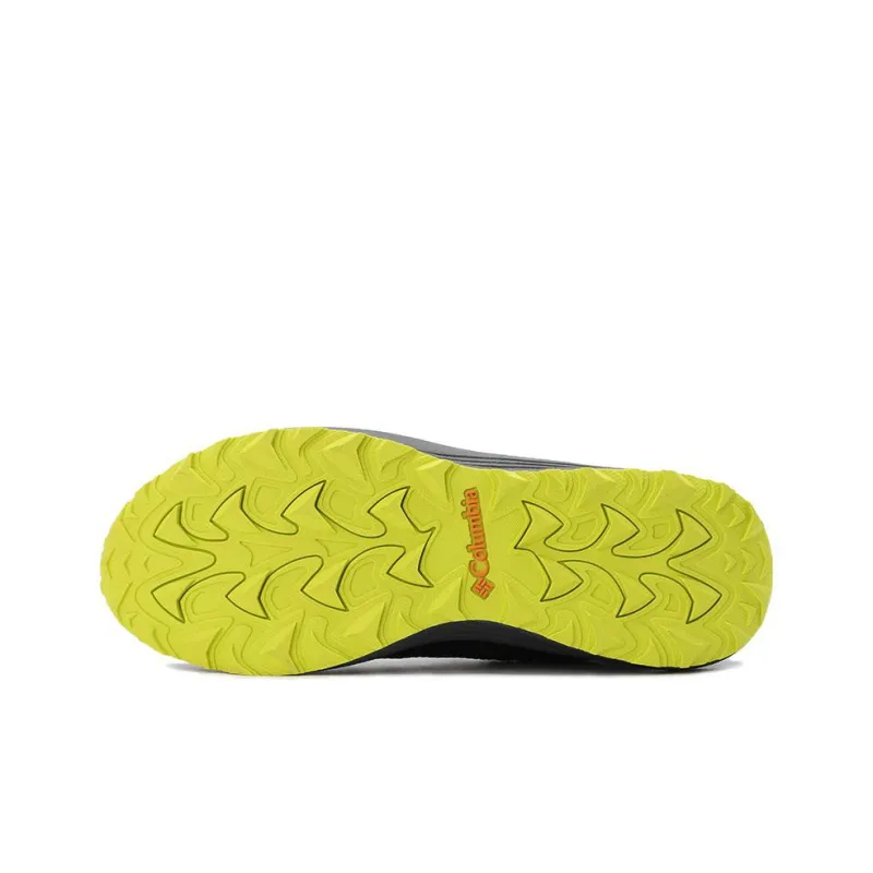 Columbia Trailstorm Waterproof Anti-Slip Wear-Resistant Low-Top Outdoor Shoes Men's Black Yellow-3
