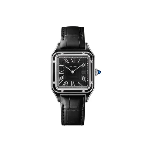 CARTIER Men Santos Collection Swiss Watch