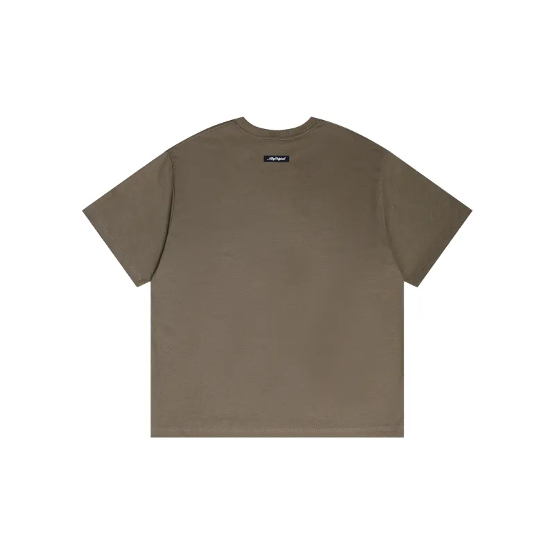 Atry Alphabet Slogan Series T Shirts Unisex-12