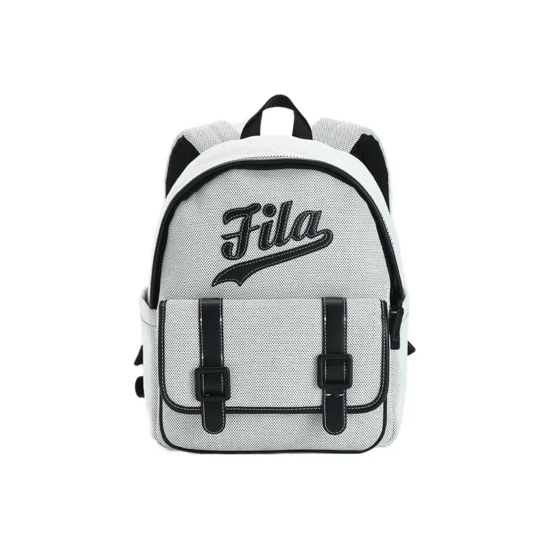 FILA FUSION PU, Textile Mixture Backpack Small Size Women's Black-0
