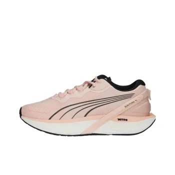 PUMA Run XX Nitro Anti-Slip Wear-Resistant Low-Top Running Shoes Women's Pink Black
