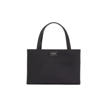 Kate Spade Sam Nylon Tote Bag, Shopping Bag, Shoulder Bag, Crossbody Bag, Handbag Small Size Women's Black