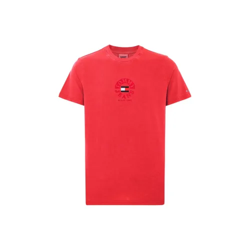 Tommy Hilfiger T-Shirts Unisex Rouge XNL