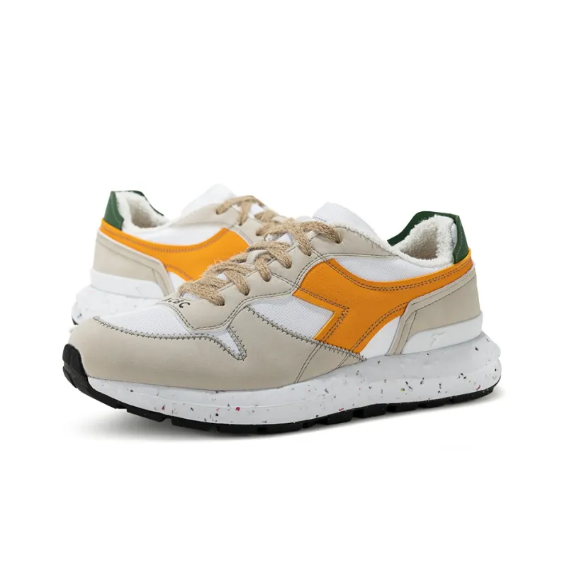 Diadora Kmaro Anti Slip Wear Resistant Low Top Running Shoes Unisex Gray-2