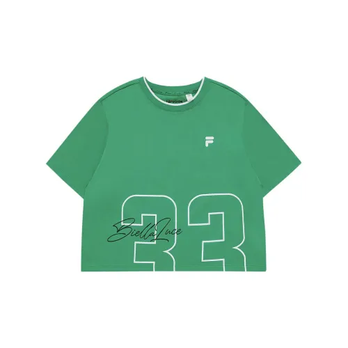 FILA FUSION T-Shirts Women's Jelly Green