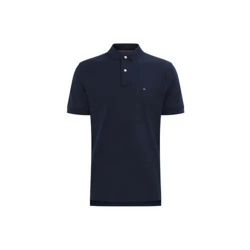 Tommy Hilfiger Polo Shirts Men Navy Blue 403