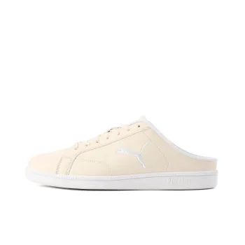PUMA Smash Cat Sl Anti Slip Wear Resistant Low Top Skateboard Shoes Unisex Ecru