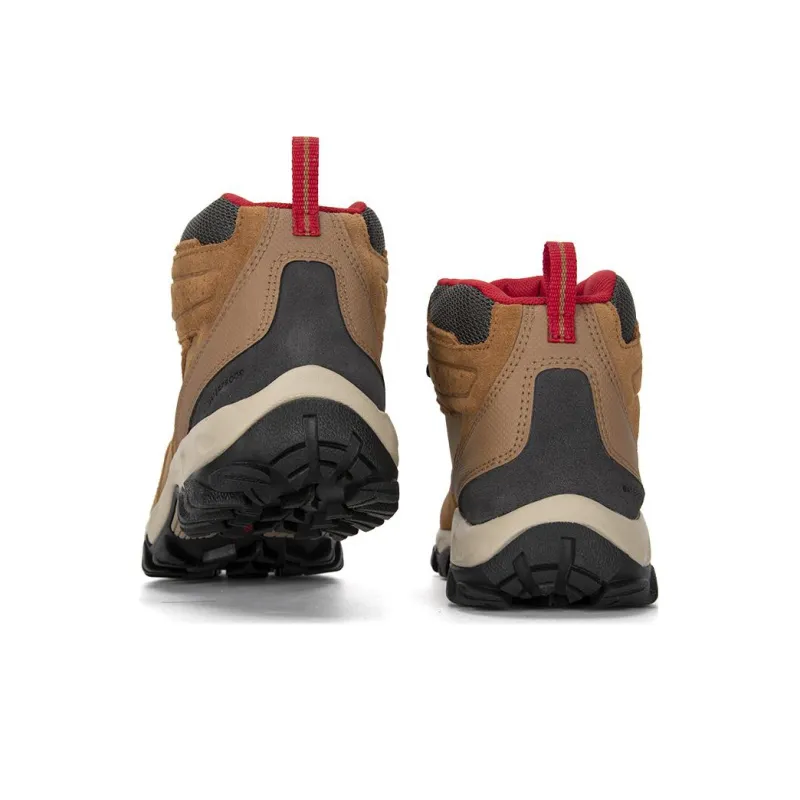 Columbia Newton Ridge Plus Anti-Slip Wear-Resistant Mid-Top Outdoor Shoes Men's Brown Black-2