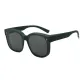 Dark Green Frame with Gray Lens