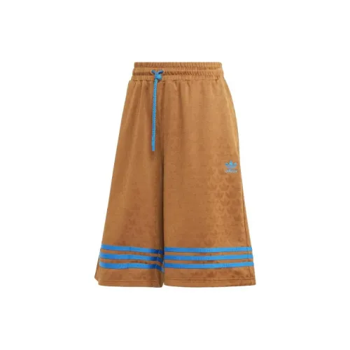 Adidas Originals SS23 Adicolor 70s Retro Series Casual Shorts Men Desert Brown