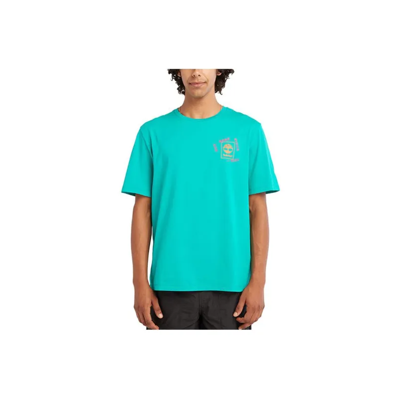 Timberland T Shirts Men Colombian Green-1