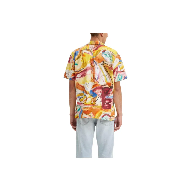 Levis Shirts Men Orange-1