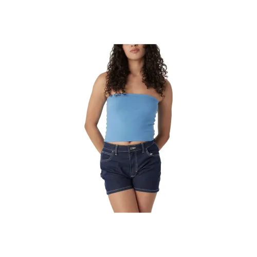 Dickies Strapless Tops Women's Sky Blue