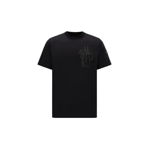 Moncler SS23 BORN TO PROTECT Series T-Shirts Men Black