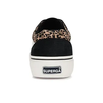 SUPERGA Low-Top Sports Casual Shoes Women's Black-3