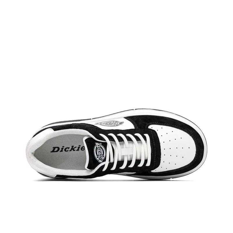 Dickies Low Top Skateboard Shoes Women's Black White-3