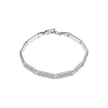 Supreme Jacob & Co Logo Link Bracelet