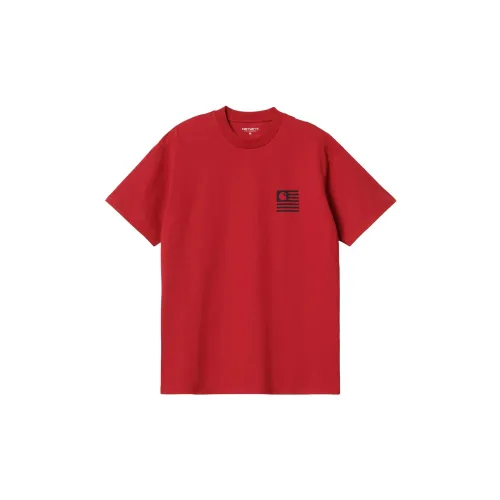 Carhartt WIP SS23 MARINA Series T-Shirts Men Red