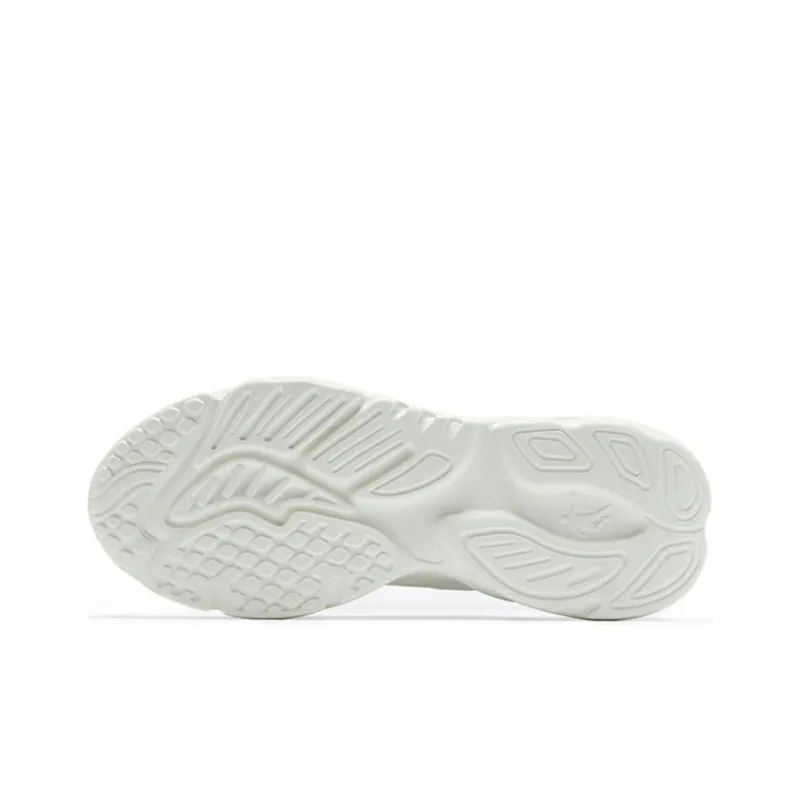 QIAODAN Slip Resistant Breathable Lightweight Low Top Sports Casual Shoes Women's White Gray Purple-5