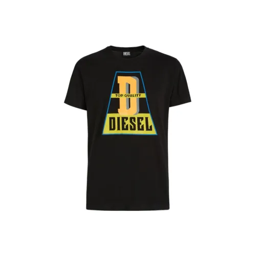 DIESEL T-Shirts Men Black