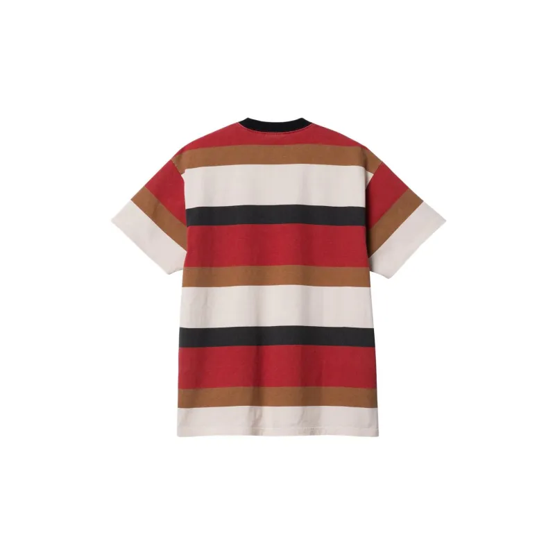 Carhartt WIP SS23 MARINA Series T Shirts Men Red-1
