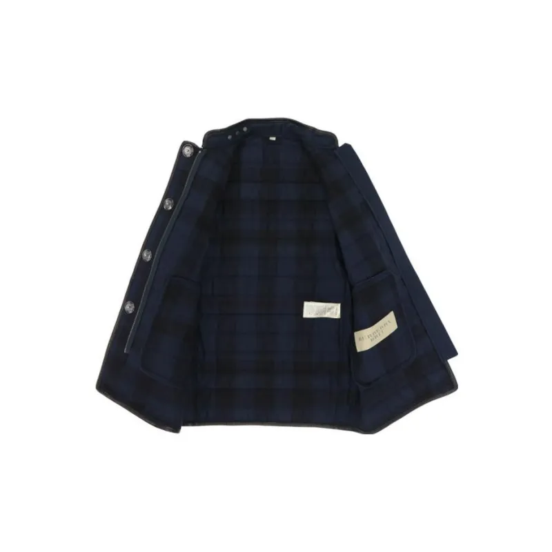 Burberry Jackets Women's Navy Blue-2