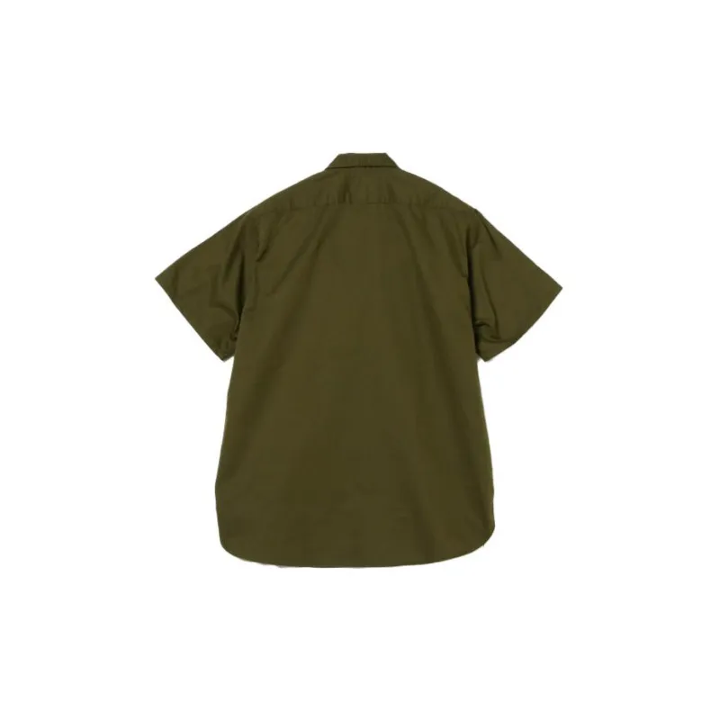 Beams Shirts Men Olive Green-1