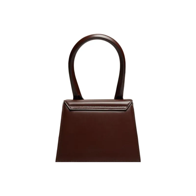 Jacquemus Le Chiquito Cow Leather Shoulder Bag, Crossbody Bag, Handbag Women's Brown-2