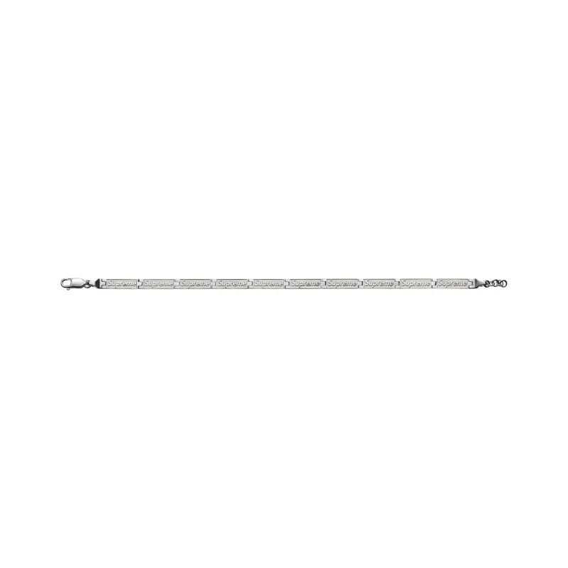 Supreme Jacob & Co Logo Link Bracelet-3
