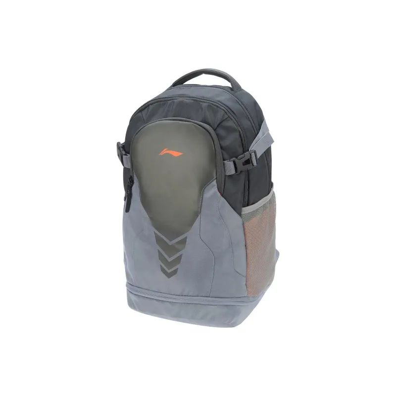LiNing Training Series Fabric Sports Backpack Unisex Gray-2