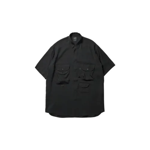 DAIWA PIER39 SS23 Spring/Summer Collection Shirts Men Black