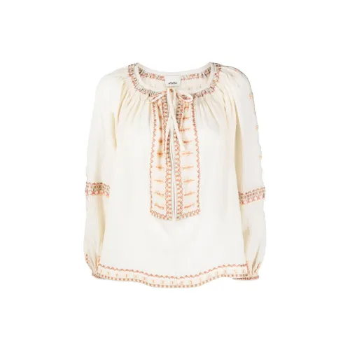 ISABEL MARANT Sequin-embellished Embroidered Blouse