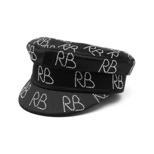 RUSLAN BAGINSKIY Crystal embellished Baker Boy Hat