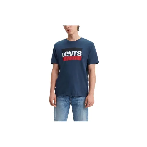 Levis T-Shirts Men Blue