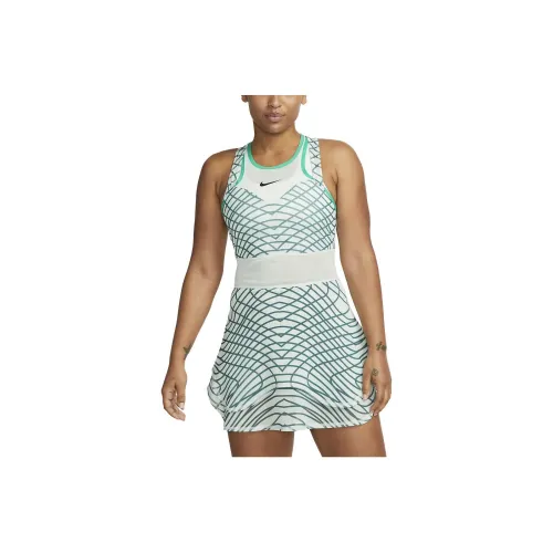 Nike Sleeveless Dresses Women's Light Green