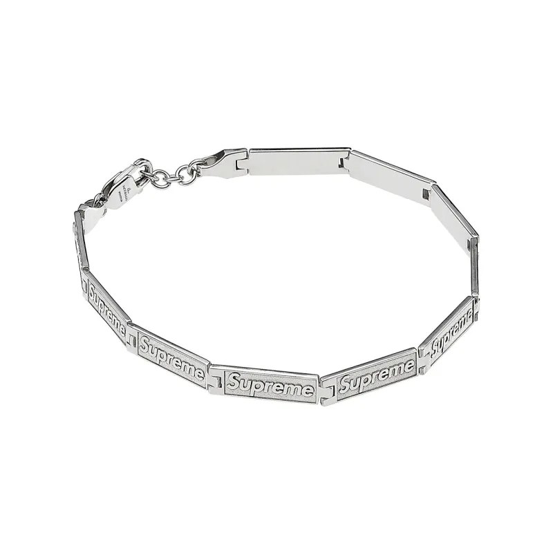 Supreme Jacob & Co Logo Link Bracelet-1