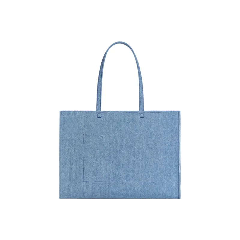 Givenchy Tote In Denim Large G Medium Blue-2